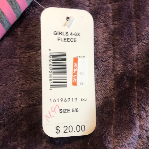 Fleece zip up jacket - Picture 3 of 3